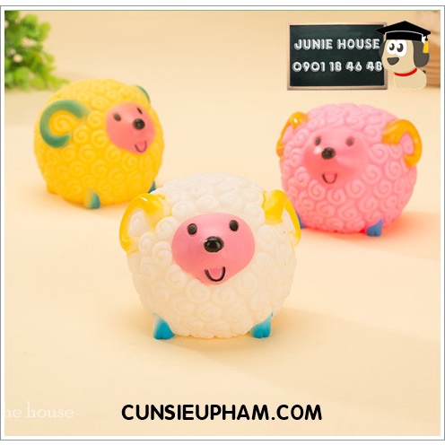 Đồ chơi nhựa chút chít cho chó mèo