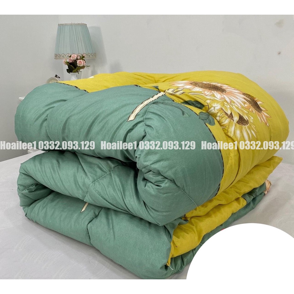 Chăn phao siêu nhẹ siêu ấm có ruột chăn đắp dùng cho mùa đông kích thước 1m8x2m