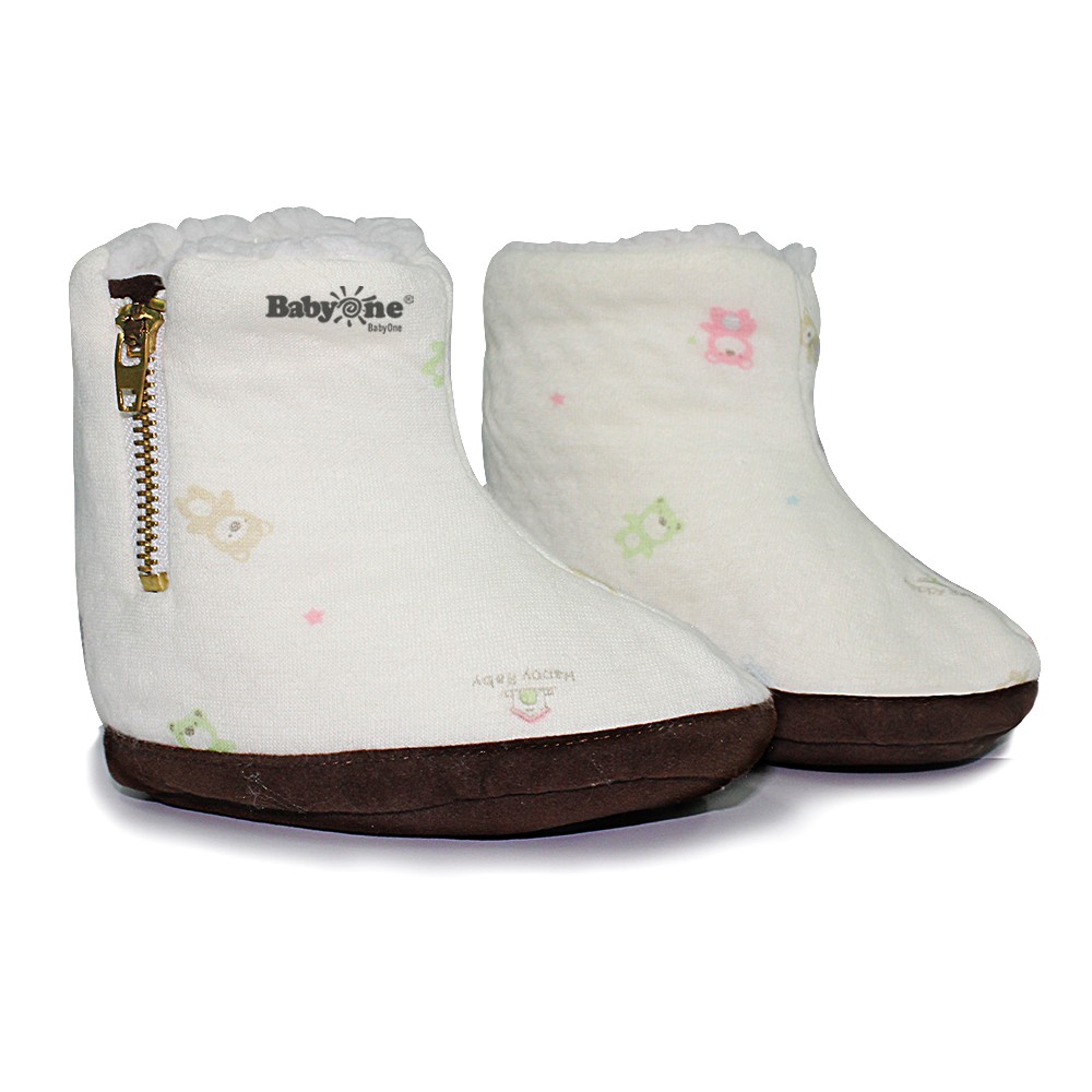 Giày boot dây kéo Babyone SS0979- HELLO BB