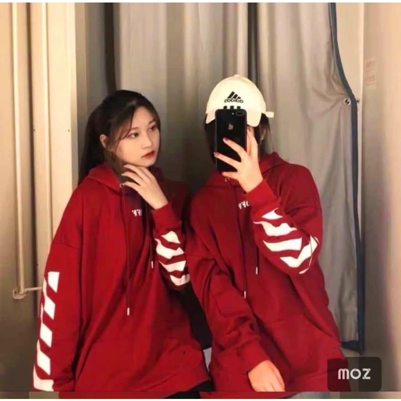Áo nỉ da cá mũ chữ OFF🌺 hot trend ảnh chụp thật | BigBuy360 - bigbuy360.vn