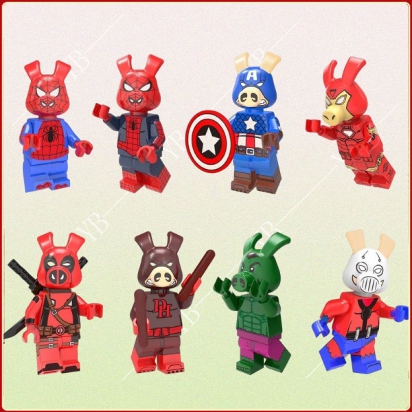Mô Hình lego Nhân Vật Người Nhện Marvel