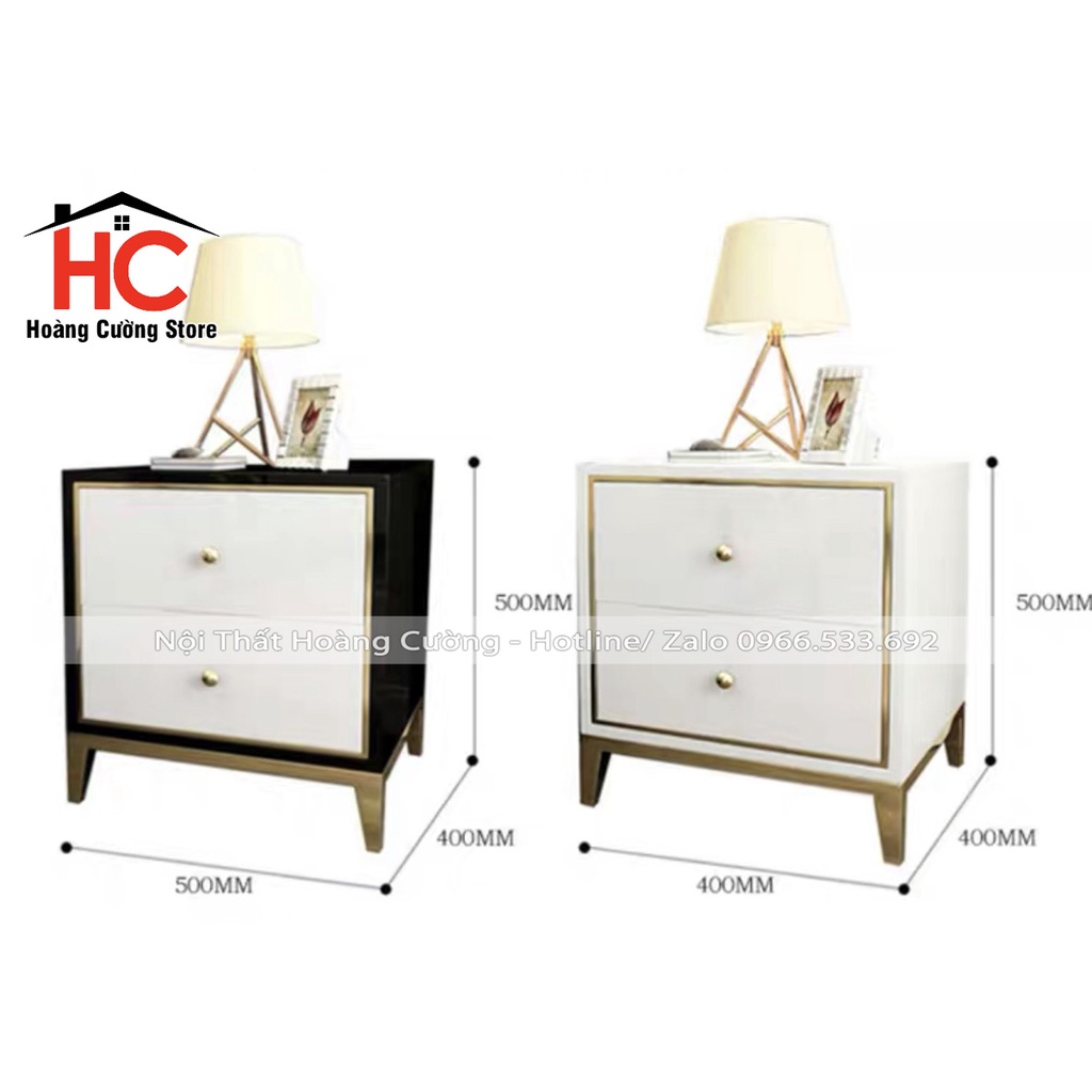 Táp Đầu Giường Sang Trọng Hiện Đại, Táp Tủ Đầu Giường Phòng Ngủ Đa Năng Có Ngăn Kéo