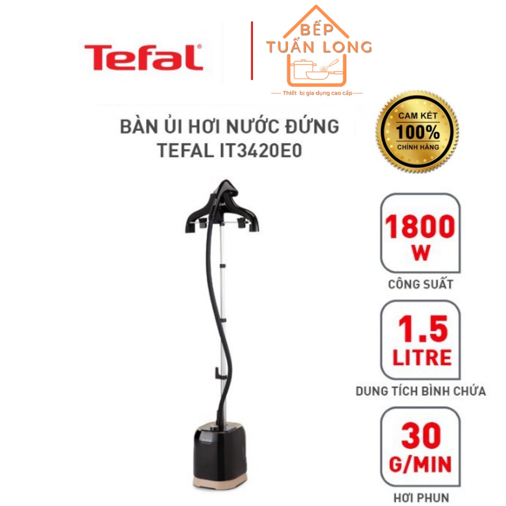 Bàn ủi hơi nước đứng chính hãng Tefal IT3420E0 - 1800W