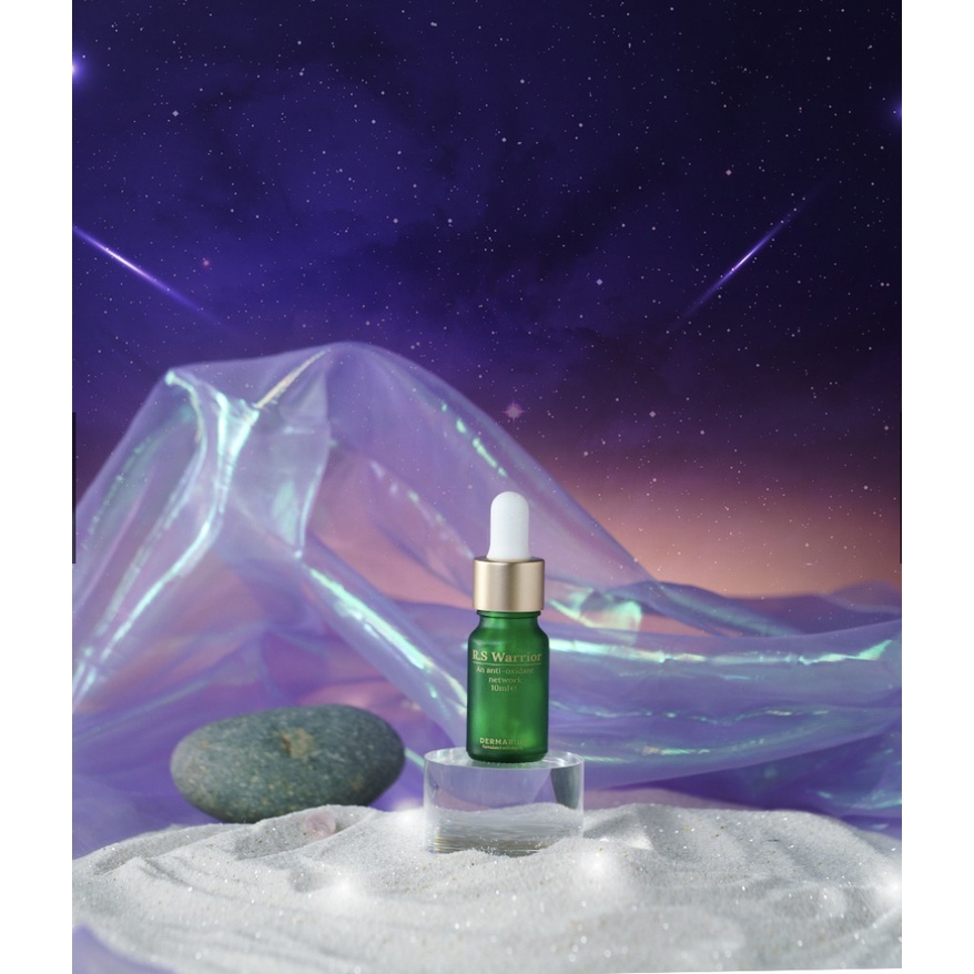 Serum  Vitamin C Dermarium Dưỡng Da Trắng Sáng, Mờ Thâm, Chống Già R.S Warrior 10ml