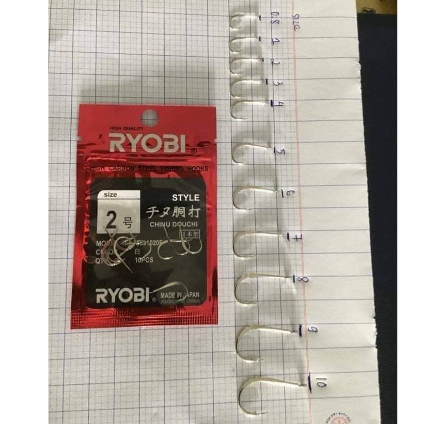 Lưỡi câu Nhật Ryobi cao cấp