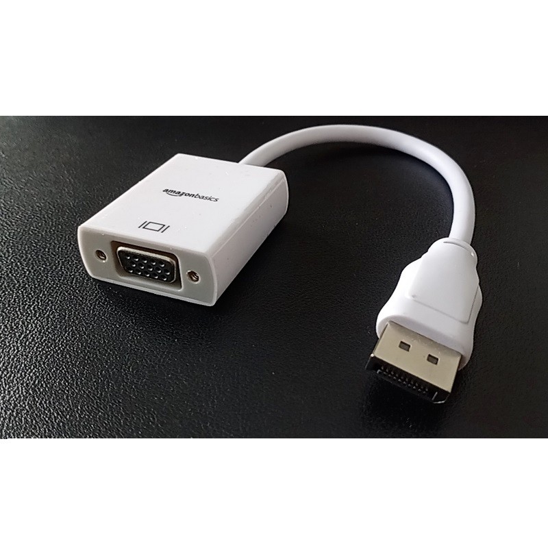 Cáp chuyển cáp chuyển DisplayPort sang VGA - DisplayPort To VGA Adapter, bảo hành 12 tháng