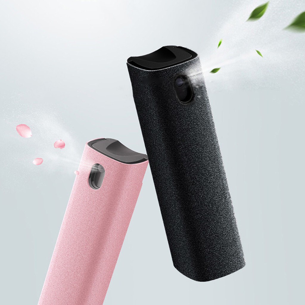 Bộ bình xịt khử khuẩn kèm khăn lau màn hình điện thoại 2 trong 1