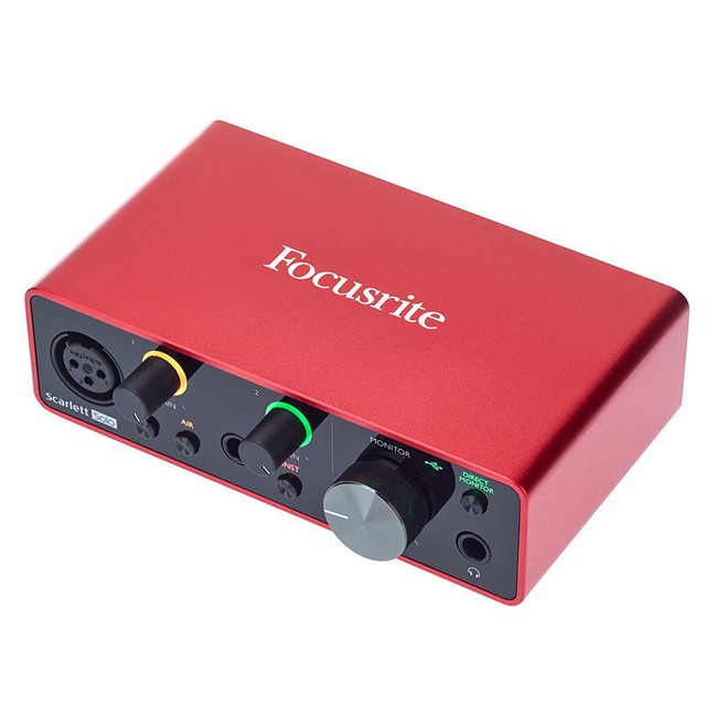 Sound card Focusrite Scarlett Solo gen 3 thu âm chuyên nghiệp idol Top top, bigo livestream bán hàng onl