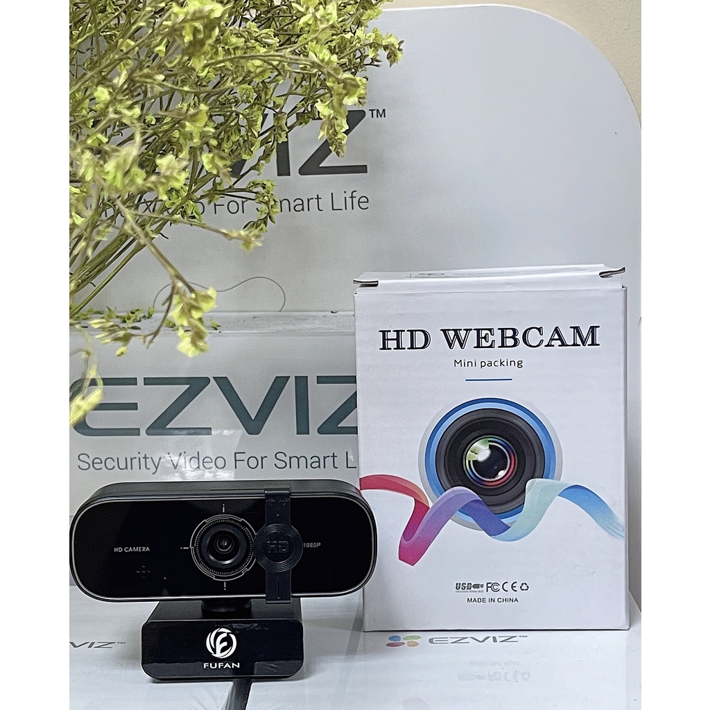 Webcam Máy Tính Có Mic Đèn LED Trợ Sáng Full HD 2K / 1080p  Cao Cấp ( Call Video, Hội Họp, Học Zoom,Livetream) | WebRaoVat - webraovat.net.vn