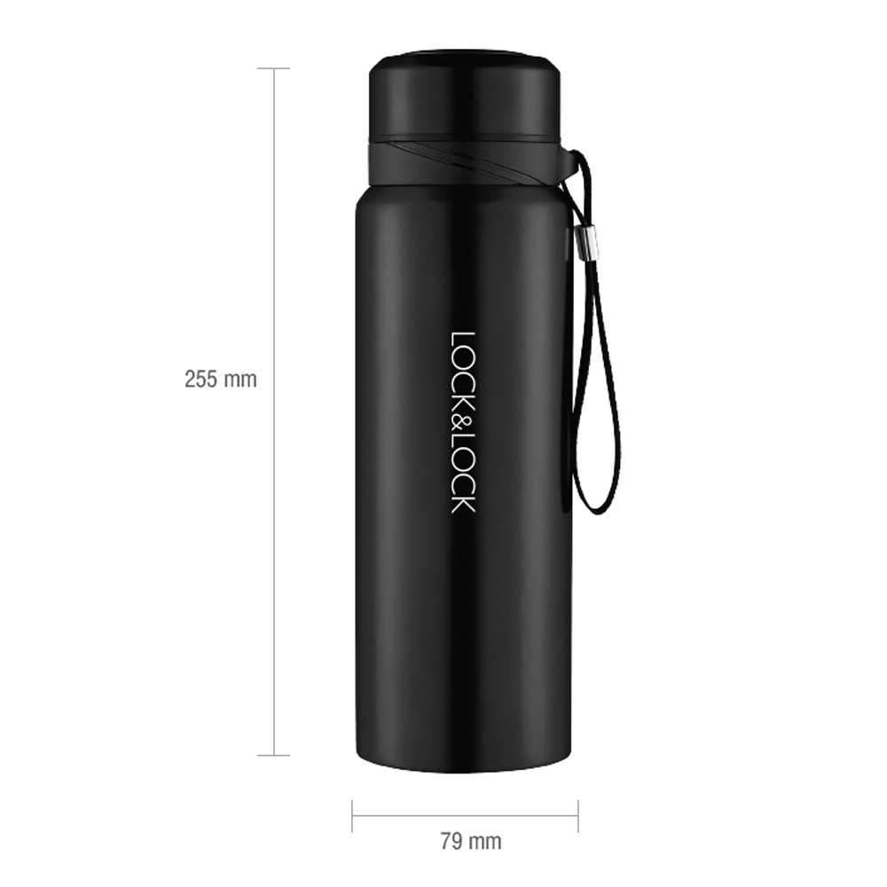 Bình Giữ Nhiệt Thép Không Gỉ Vacuum Bottle Lock&Lock LHC6180  - Hàng Chính Hãng