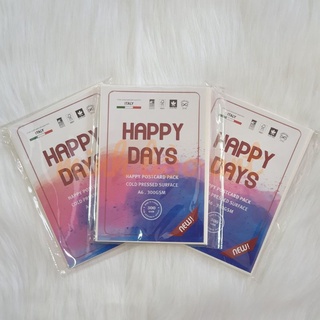 Giấy vẽ happy, baohong vân cold 300gsm