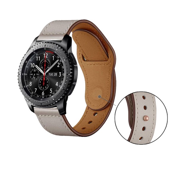 Dây da Vintage Size 22 cho Samsung Gear S3, Galaxy Watch, Huawei Watch GT