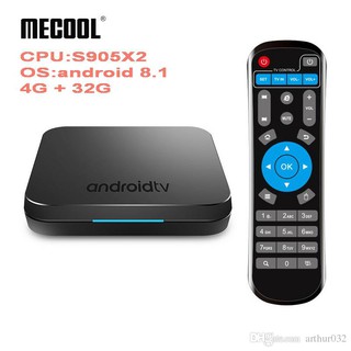 Android Tivibox Mecool KM9 RAM 4GB, ROM 32GB, Android 8.1 (New 2019)
