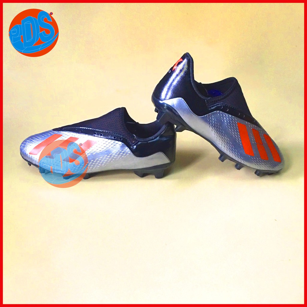 Giày Đá Bóng sân cỏ tự nhiên X18 -Tặng Tất- KHÂU ĐẾ 100% - đế cao su siêu bền. giày đá bóng đá banh