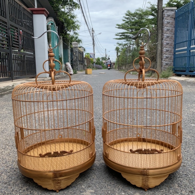 Lồng chim chích choè đất tre già, hàng kỹ