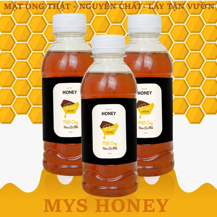 Mật ong nguyên chất chai 100ml Mys Honey