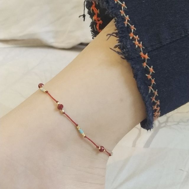 Vòng chân/ lắc chân handmade nữ/ Vòng chân hạt cườm Miuyki | BigBuy360 - bigbuy360.vn