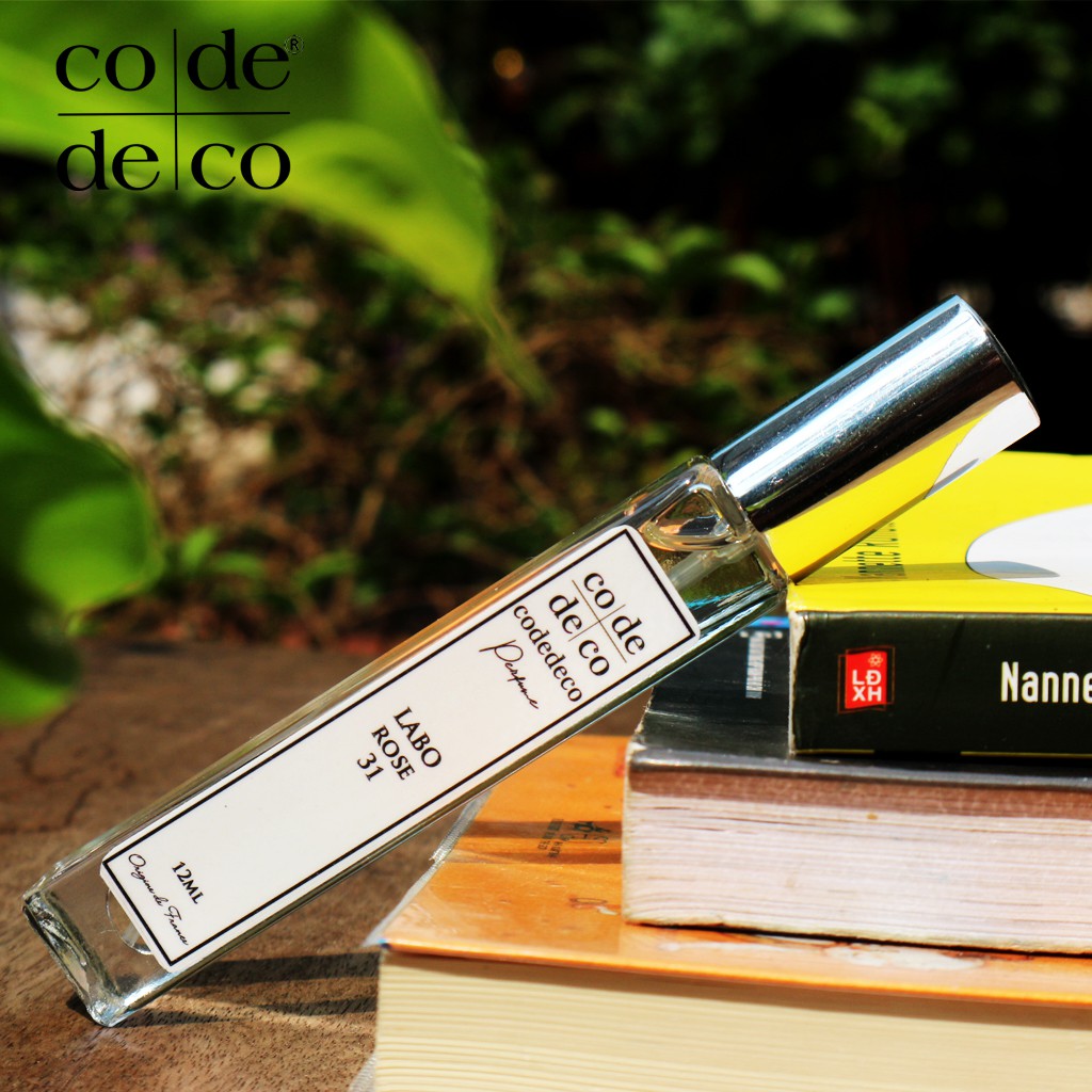 Tinh Dầu Nước Hoa Pháp Code Deco Labo Rose 31 Thanh Lịch, Bí Ẩn, Thu Hút 12ml | Thế Giới Skin Care