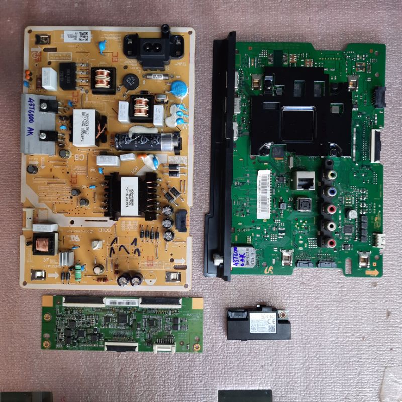 bo mạch tivi Samsung 43T6000AK, 43T6000,bo xử lý,khiển,nguồn,main chính,chủ,tcon,wifi