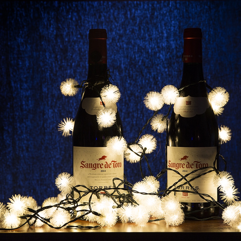 welpur Dây đèn led Welpur năng lượng mặt trời 5m 7m 20/ 50 LED 6V trang trí Giáng Sinh