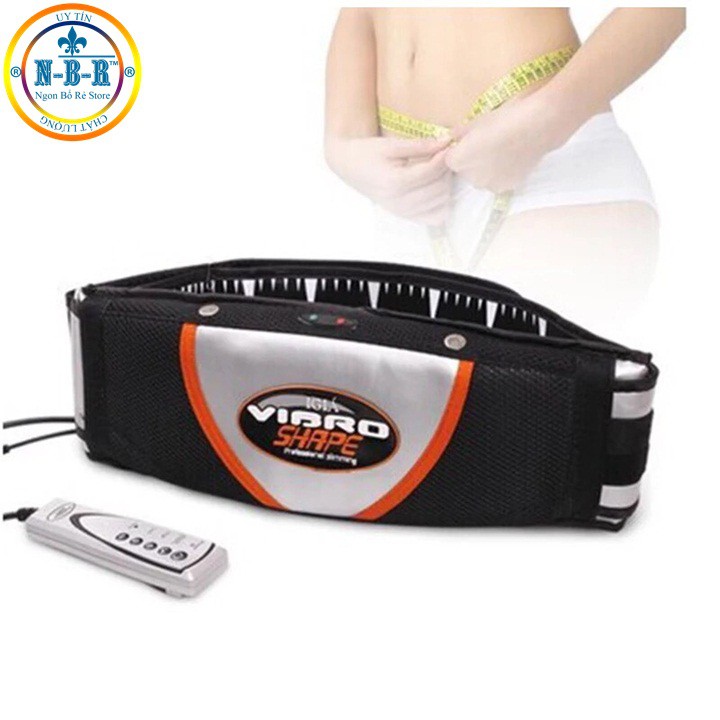 [ FLASH SALE ] Đai Massage Rung Nóng Giảm Mỡ Bụng Và Toàn Thân Hiệu Quả Chính Hãng VIBRO SHARPE