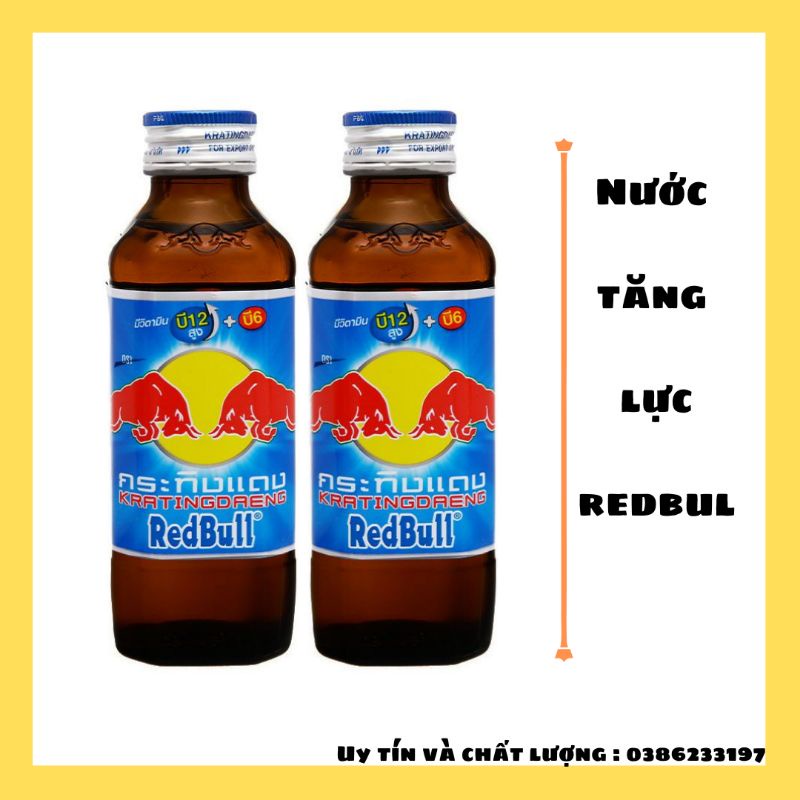 Lốc 10 chai nước tăng lực ReDbull (Thái Lan) lốc 10 chai ×150ml