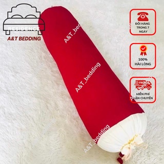 Vỏ gối ôm chất liệu Satin nhiều màu kích thước 35x100cm