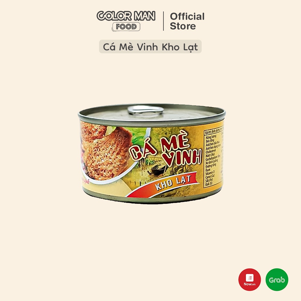 Cá Mè Vinh Kho Lạt ANTESCO đặc sản An Giang hộp 210g