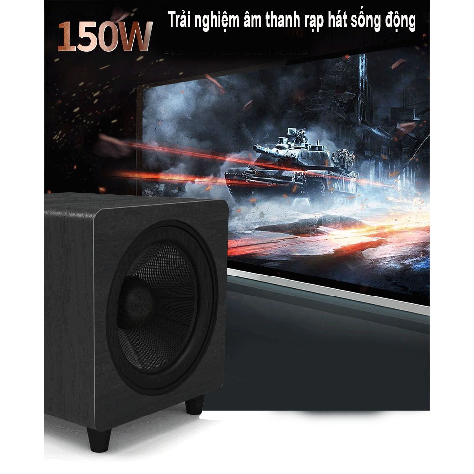 [Mã 254ELSALE giảm 7% đơn 300K] Loa siêu trầm điện subwoofer 150W Ibass (bảo hành 3 tháng)