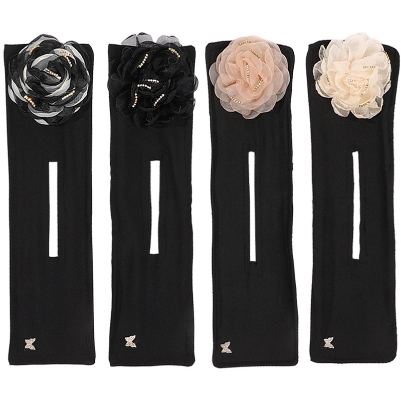 Máy Uốn Tóc Lưới Đính Hoa Phong Cách Retro Cho Nữ