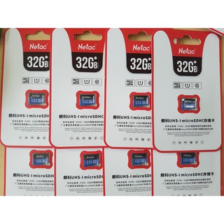 Thẻ nhớ netac microsd 32 gb class10 u1 sdhc