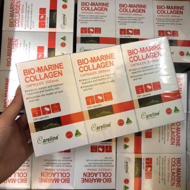 Viên uống đẹp da Collagen hàm lượng cao thủy sinh Bio Marine Collagen