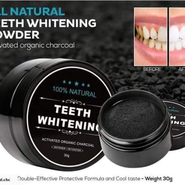 Teeth Whitening kem trắng răng thần thánh bằng THAN HOẠT TÍNH.