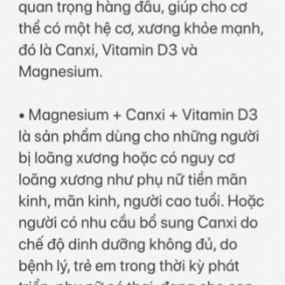 Hàng Đức đủ bill chăm sóc cơ thể magie