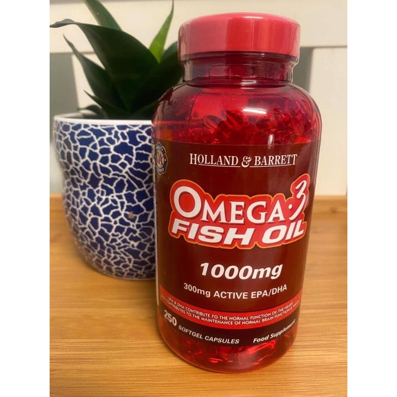 Viên uống dầu cá sáng mắt, đẹp da