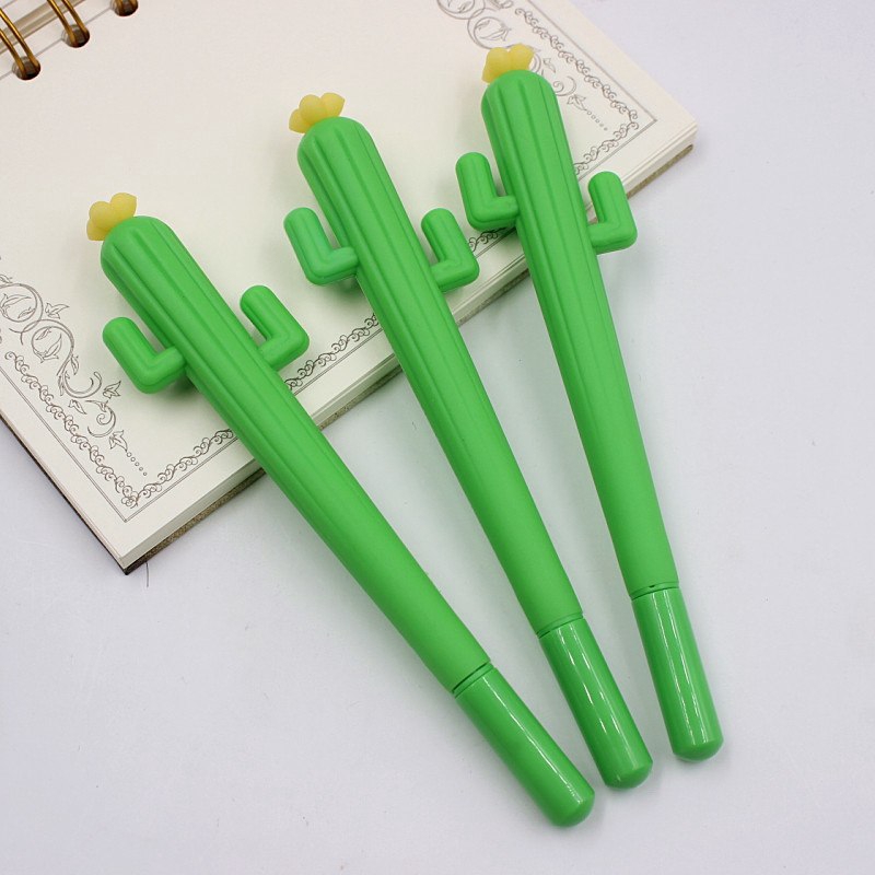Dễ Thương Bút Mực gel Hình Cây Xương Rồng Đáng Yêu