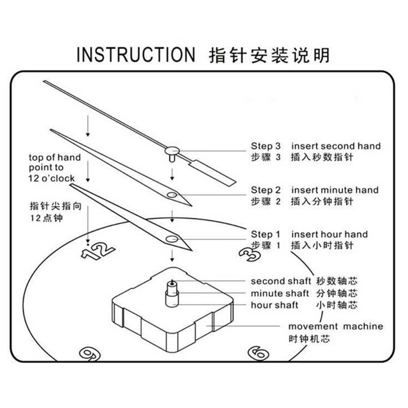 ✿ Bộ Động Cơ Máy Cơ Kim Loại Chạy Bằng Pin