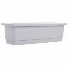 Combo Chậu Nhựa Trồng Rau Trồng Hoa và Khung Sắt Treo Ban Công dài hình chữ nhật, 48*20*16cm trồng rau treo chung cư