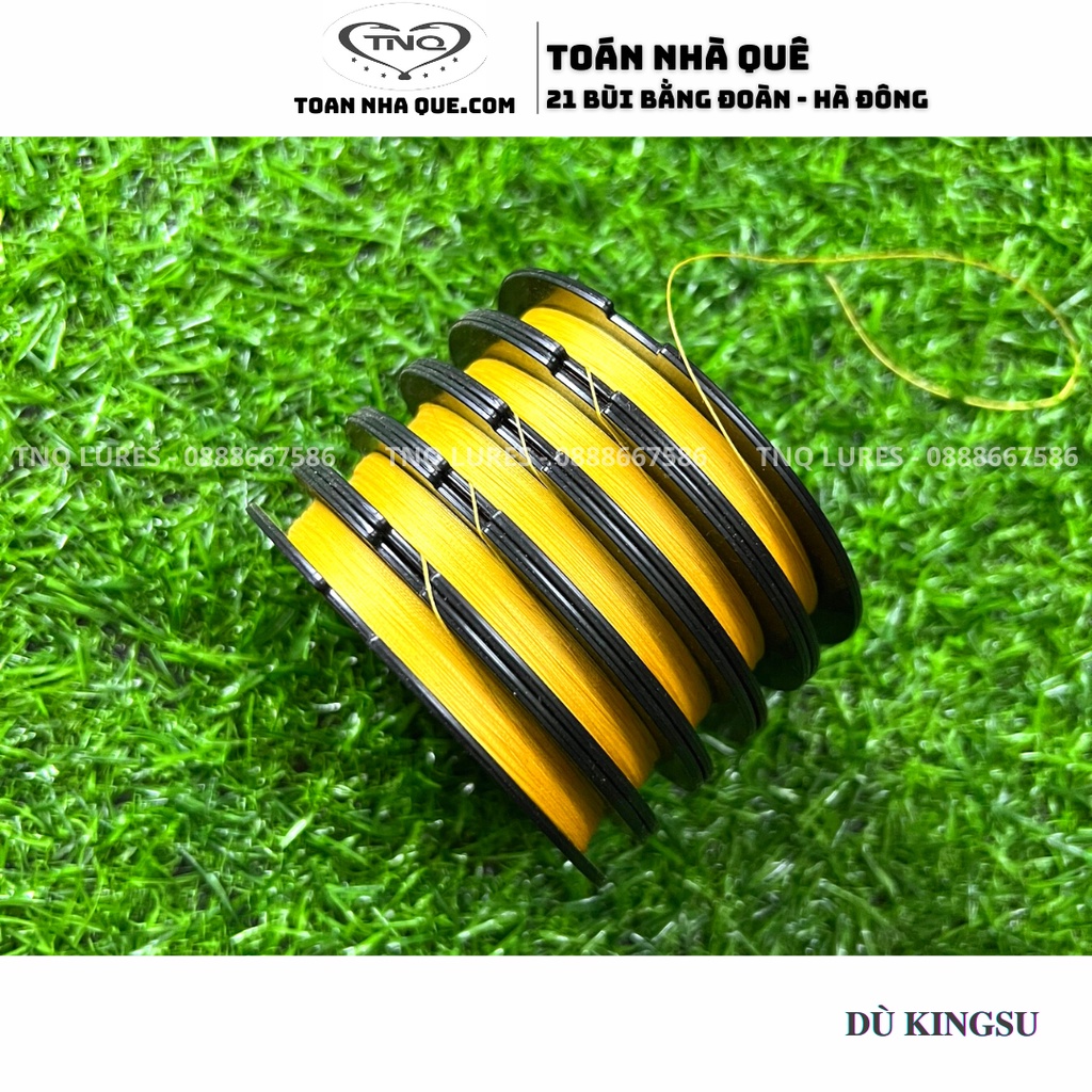 Dù câu lure ( dây Pe) Kingsngu cuộn 100m- TNQ LURES
