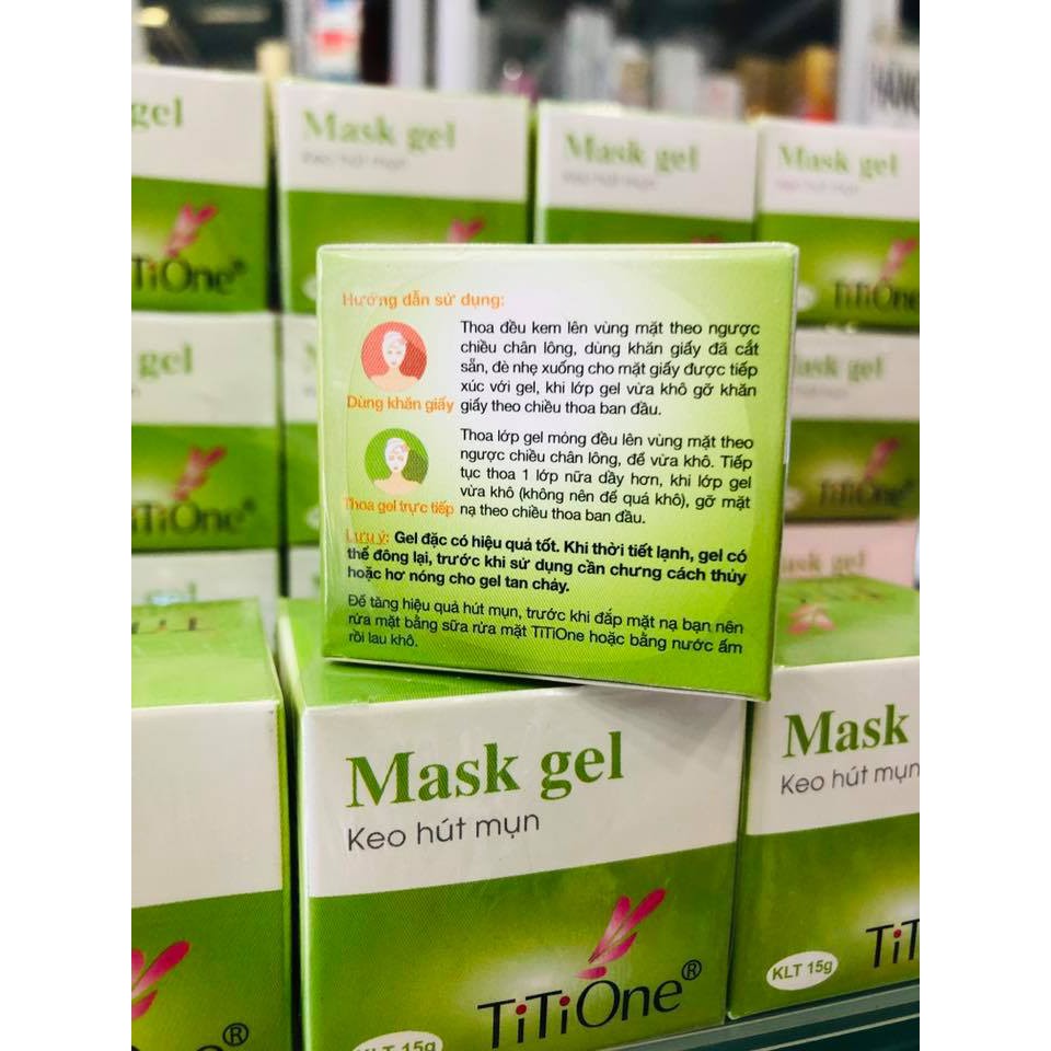 Keo hút mụn TITIONE Mask gel