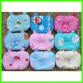 Gối lụa bông lõm chống bẹt đầu cho bé sơ sinh - GỐI 5
