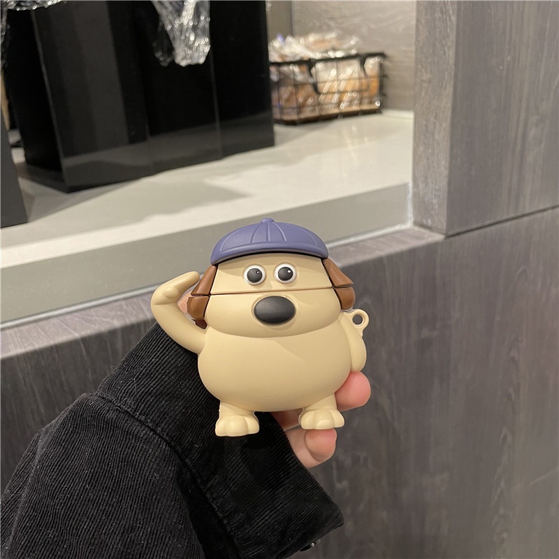 Vỏ Bảo Vệ Hộp Sạc Tai Nghe Airpods 3 Pro AirPods3 Họa Tiết Hoạt Hình Cún Con Dễ Thương Thời Trang 2021 Ốp
