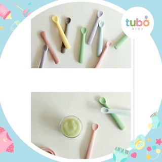 Thìa ăn dặm silicon Bon Bon Hàn Quốc