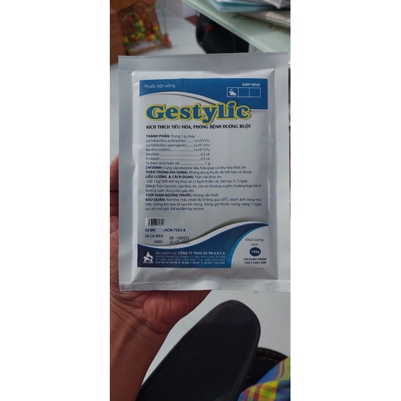 [ĐT] GESTYLIC ĐƯỜNG RUỘT cho cá ốc