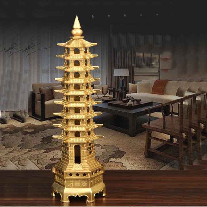 Mô hình Tháp Văn Xương 13 tầng - Quà Tặng Phong Thủy