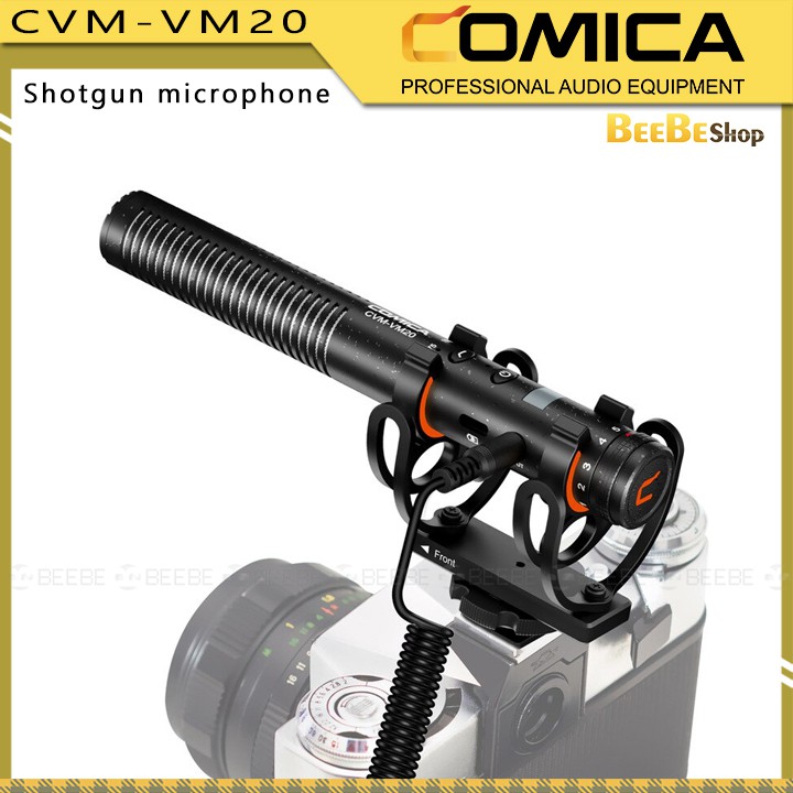 COMICA CVM-VM20 - Micro Thu Âm Phỏng Vấn, Vlog Cho Máy Ảnh, Điện Thoại