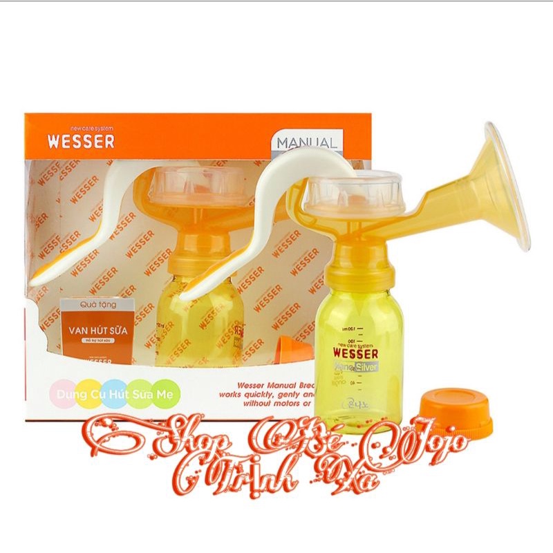 Bộ Dụng Cụ Hút Sữa Bằng Tay Wesser