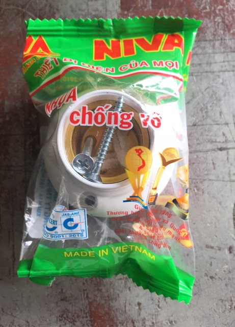 Đui xoáy E27 Nival trắng