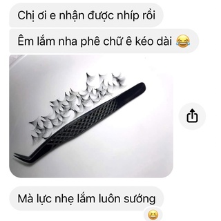 Nhíp mỏ gà  phủ nhám mũi 11mm
