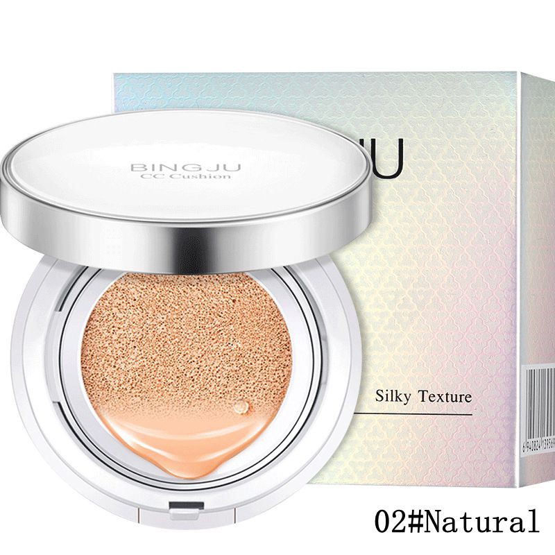 Phấn phủ BINGJU nội địa trung Dưỡng Ẩm Che Khuyết Điểm phấn nước Kem Nền Bb Cushion Dạng Lỏng 15g mĩ phẩm